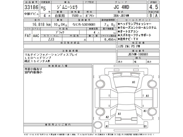 Suzuki JIMNY SIERRA 2023 7441410-2