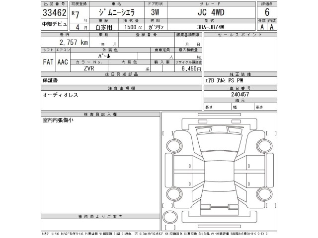 Suzuki JIMNY SIERRA 2025 7441412-2