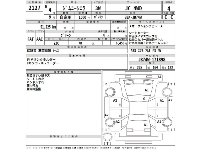 Suzuki JIMNY SIERRA 2022 7442444-2