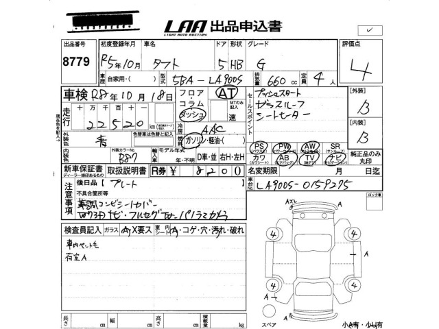 Daihatsu TAFT 2023 7438777-2