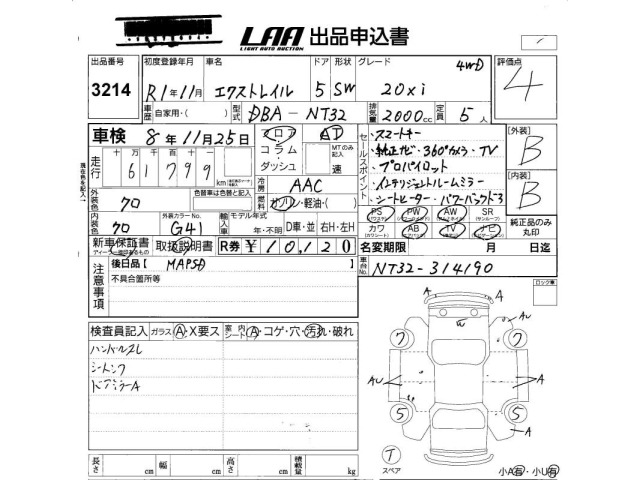 Nissan X-TRAIL 2019 7436705-2