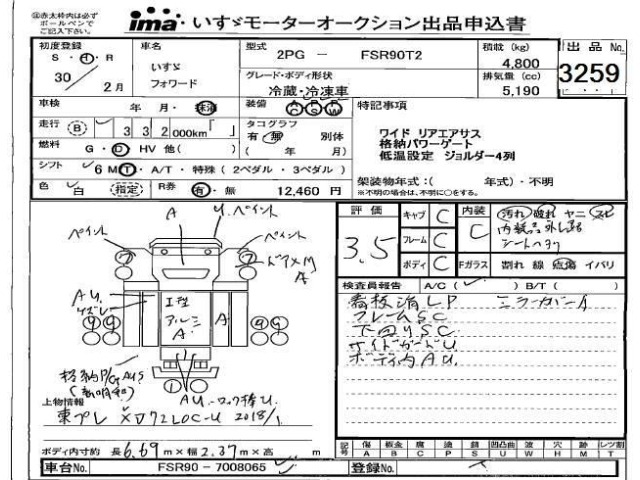 Isuzu FORWARD 2018 7474045-2