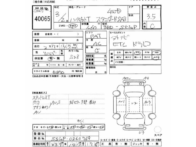Daihatsu HIJET TRUCK 2021 7474452-2