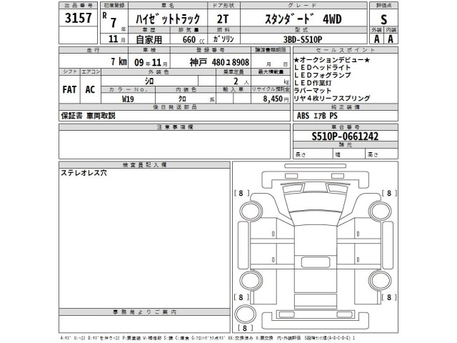 Daihatsu HIJET TRUCK 2025 7474557-2