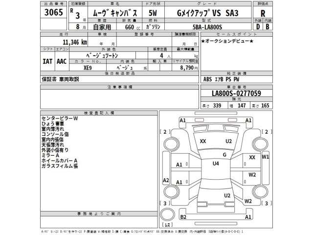 Daihatsu MOVE CANBUS 2021 7480635-2