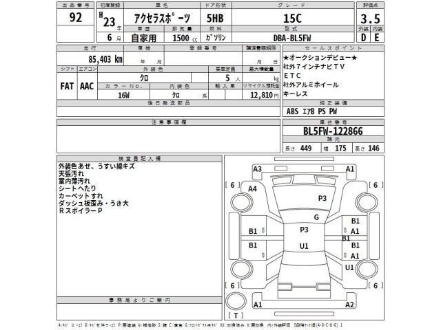 Mazda AXELA 2011 7487502-2