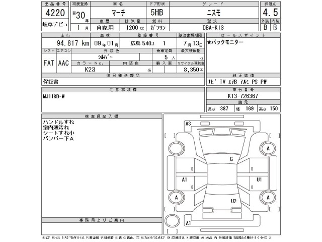 Nissan MARCH 2018 7485605-2