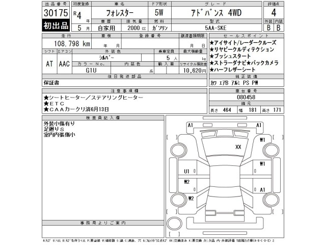 Subaru FORESTER 2022 7521511-2