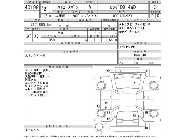 Toyota HIACE VAN 2020 7504552-2