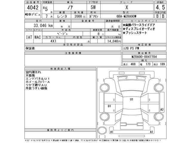 Toyota NOAH 2023 7507693-2