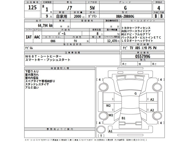Toyota NOAH 2019 7507825-2