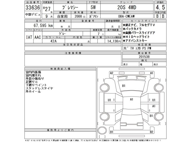Mazda PREMACY 2015 7524082-2