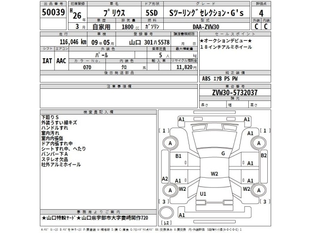 Toyota PRIUS 2014 7523704-2