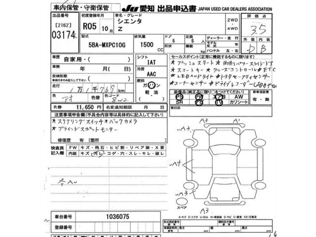 Toyota SIENTA 2023 7521817-2