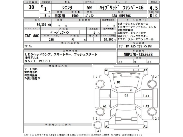 Toyota SIENTA 2019 7521819-2