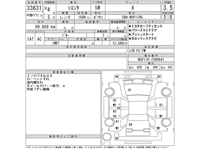 Toyota SIENTA 2022 7521851-2