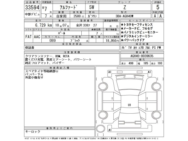 Toyota ALPHARD 2025 7526153-2
