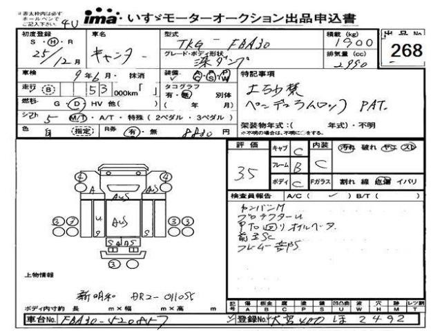 Mitsubishi CANTER 2013 7541236-0