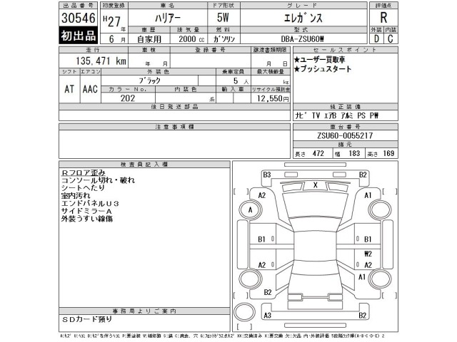 Toyota HARRIER 2015 7537240-2
