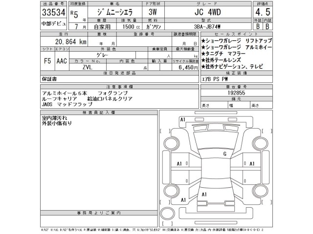 Suzuki JIMNY SIERRA 2023 7537123-2