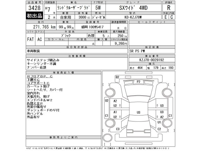 Toyota LAND CRUISER PRADO 1995 7527123-2