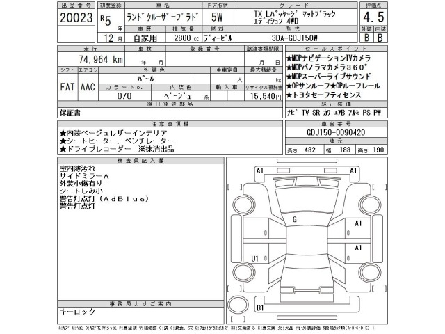 Toyota LAND CRUISER PRADO 2023 7527186-2