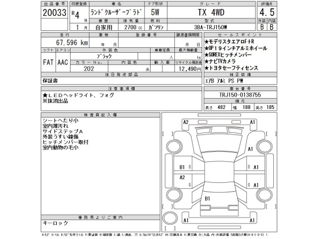 Toyota LAND CRUISER PRADO 2022 7527194-2