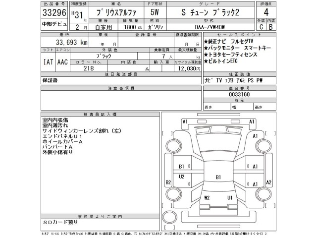 Toyota PRIUS 2019 7539177-2