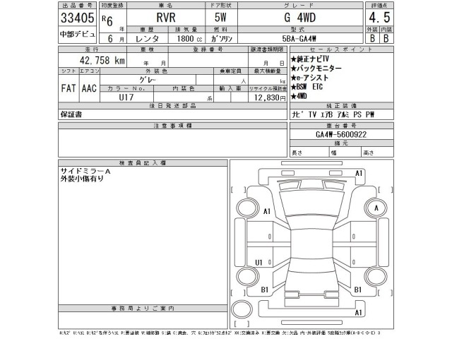 Mitsubishi RVR 2024 7533734-2