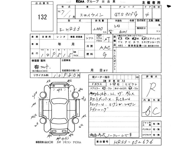 Nissan SKYLINE 1995 7527556-2