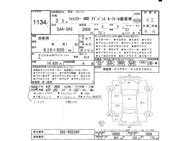 Subaru FORESTER 2021 7561644-2