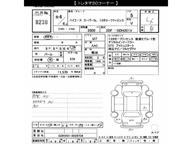 Toyota HIACE VAN 2022 7561652-2