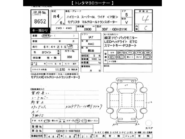Toyota HIACE VAN 2022 7561710-2