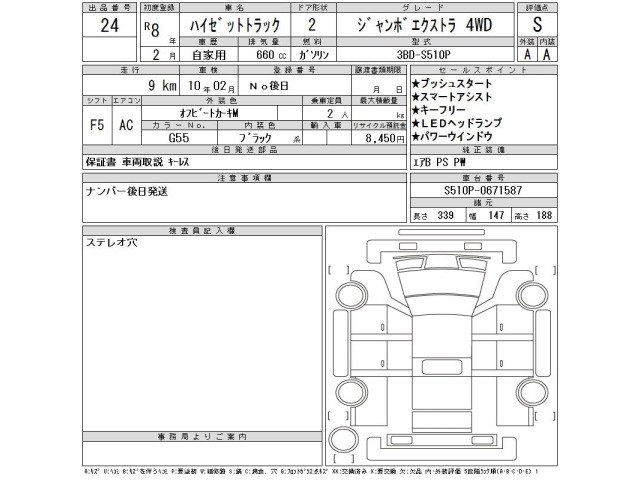Daihatsu HIJET TRUCK 2026 7551880-2