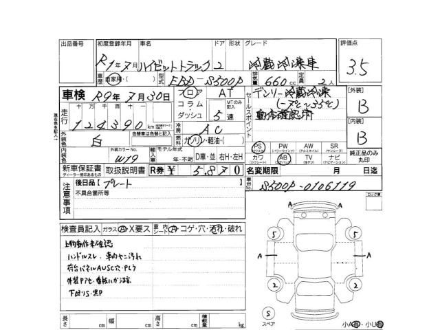 Daihatsu HIJET TRUCK 2019 7552060-3