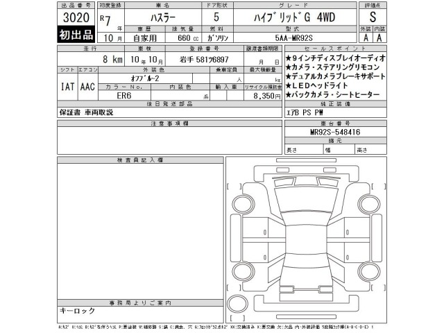Suzuki HUSTLER 2025 7544237-2