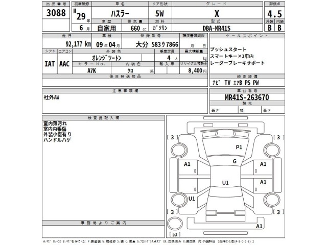 Suzuki HUSTLER 2017 7544245-2