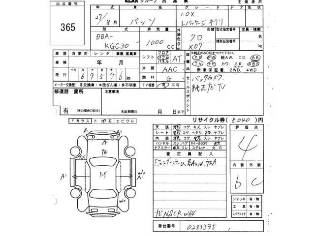 Toyota PASSO 2015 7558303-2