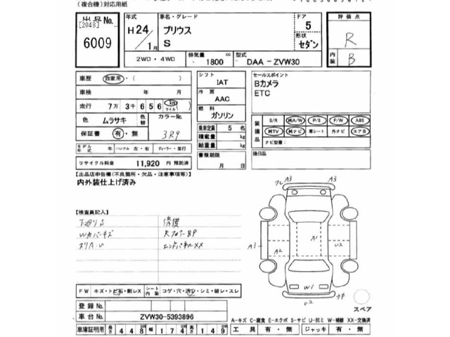 Toyota PRIUS 2012 7563944-2