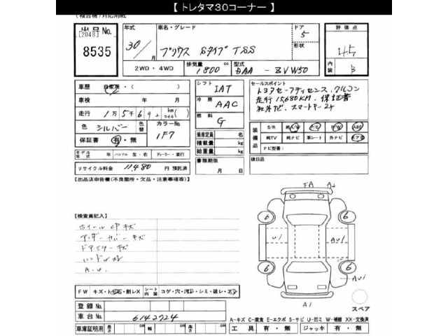 Toyota PRIUS 2018 7563952-2
