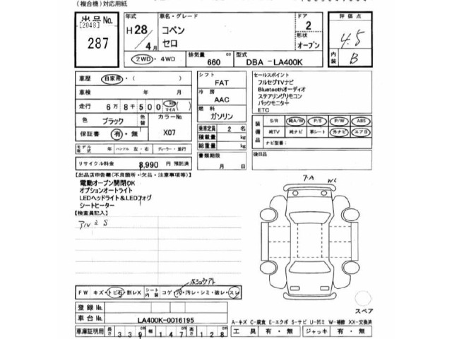 Daihatsu COPEN 2016 7566755-2