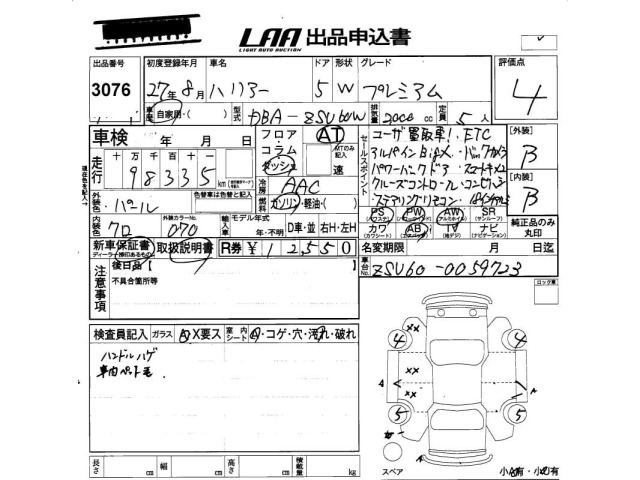 Toyota HARRIER 2015 7569770-2
