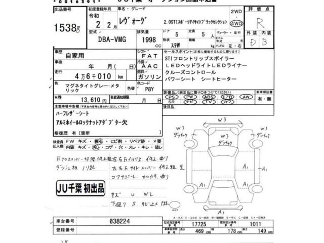Subaru LEVORG 2020 7567876-2
