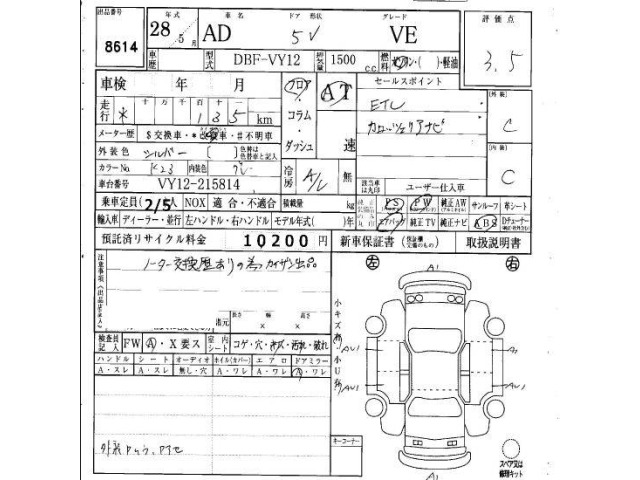 Nissan AD VAN 2016 7594759-4