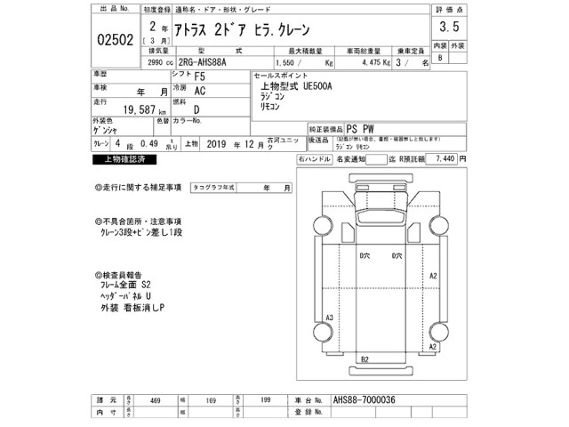 Nissan ATLAS 2020 7580725-2
