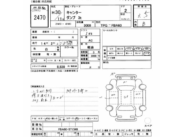 Mitsubishi CANTER 2018 7570901-2