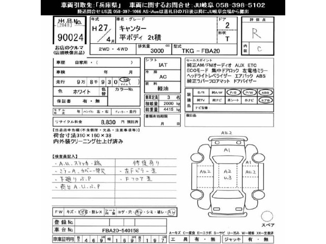 Mitsubishi CANTER 2015 7570927-2