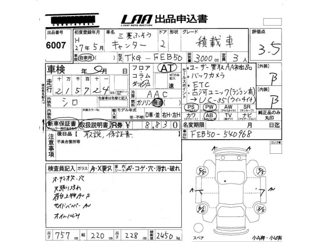 Mitsubishi CANTER 2015 7570958-2