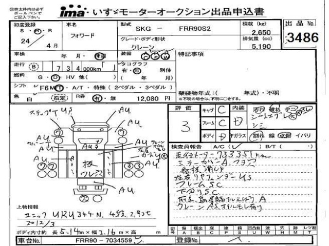 Isuzu FORWARD 2012 7587267-2