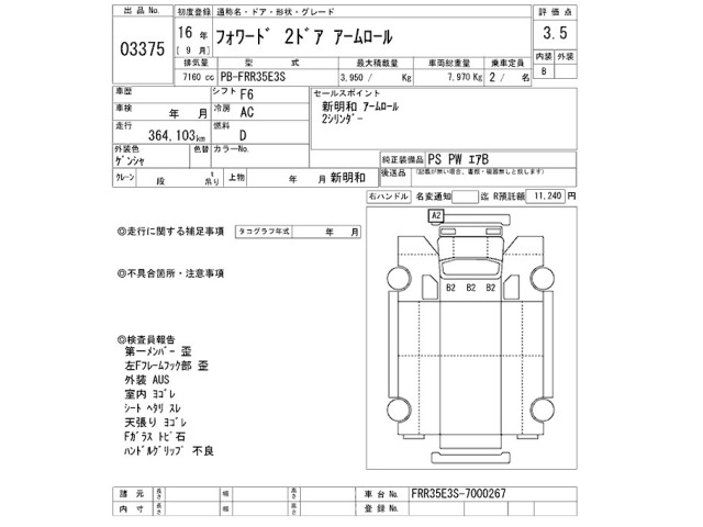 Isuzu FORWARD 2004 7587328-2